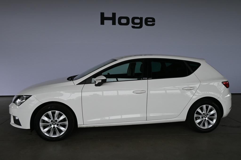 SEAT Leon 1.5 TSI Style Ultimate Edition Clima Navigatie Cru, Auto's, Stof, 4 cilinders, Met garantie (alle), Leon