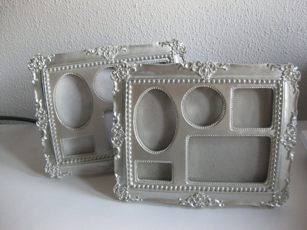 fotolijstjes zilverkleurig nog nieuw, Ophalen, Nieuw