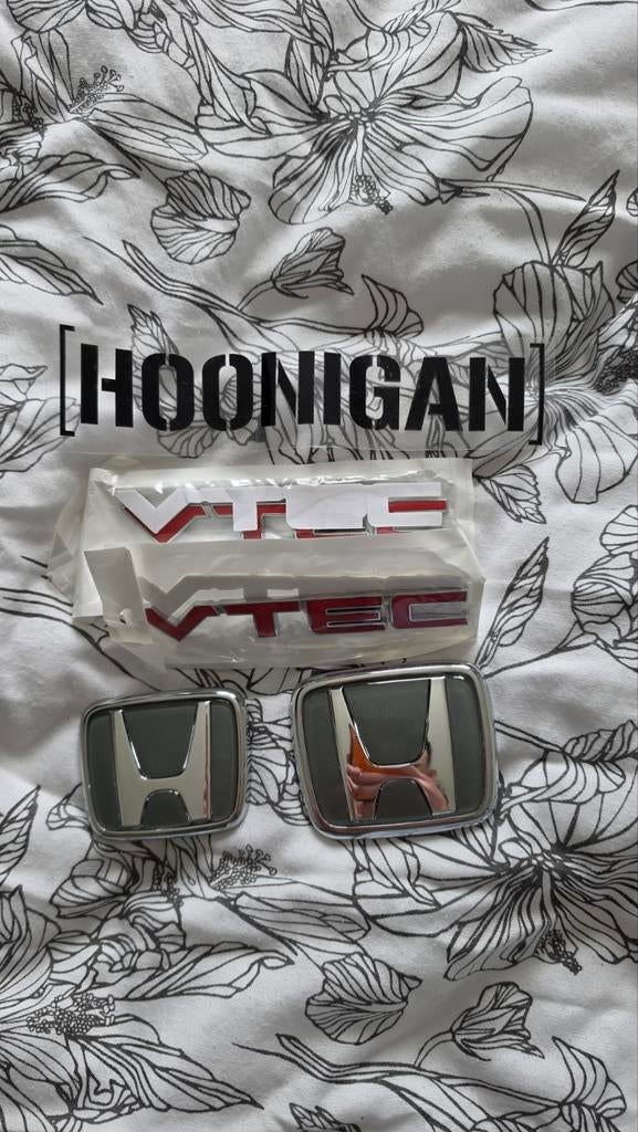 Honda logo's, VTEC en Hoonigan stickers, Ophalen of Verzenden