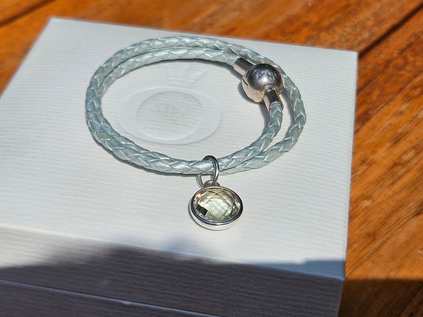 Pandora Hanger Amethist Bedel - Zeer Goede Staat, Pandora, Zo goed als nieuw, 1 bedel, Edelsteen