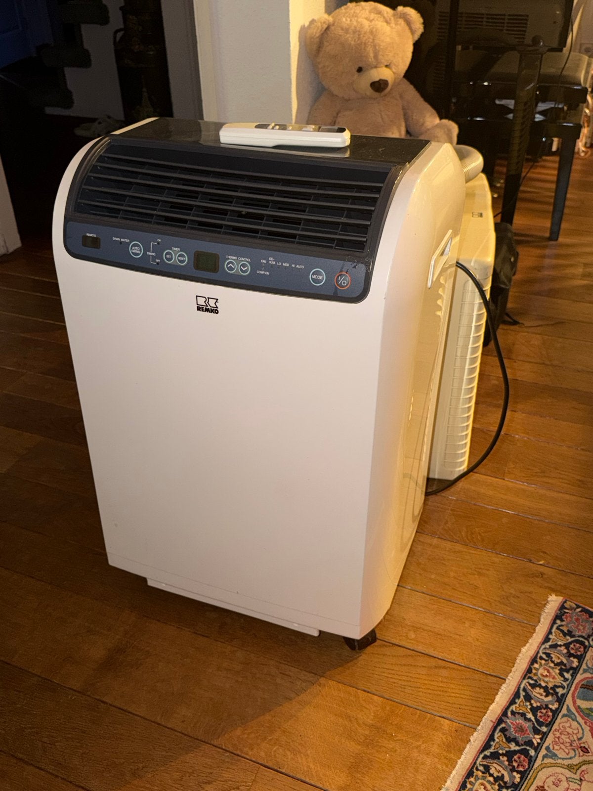 Remko-airconditioner RKL 495 DC wit, Witgoed en Apparatuur, Airco's, Ophalen, Minder dan 60 m³, 3 snelheden of meer, Zo goed als nieuw