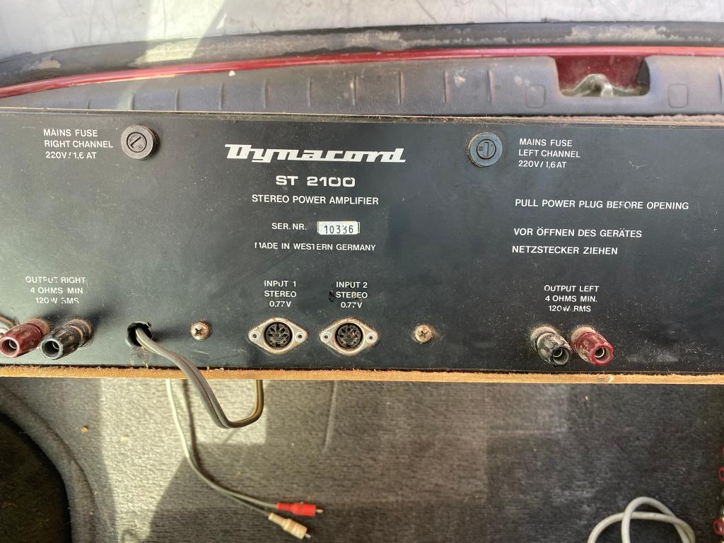 Dynacord ST 2100 Eindtrap, Overige merken, Gebruikt, -, -
