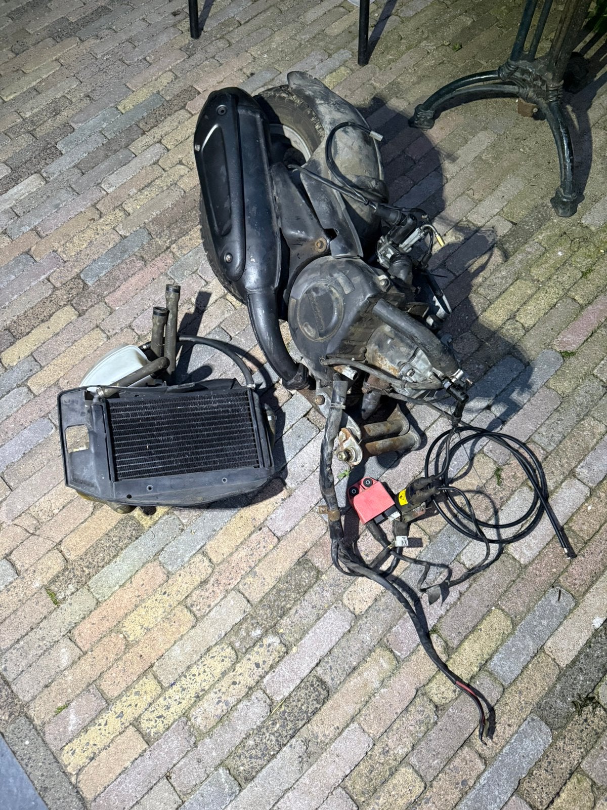 Piaggio hexa 125cc 2t blok compleet, Fietsen en Brommers, Brommeronderdelen | Scooters, Ophalen, Gebruikt, Blok, Piaggio