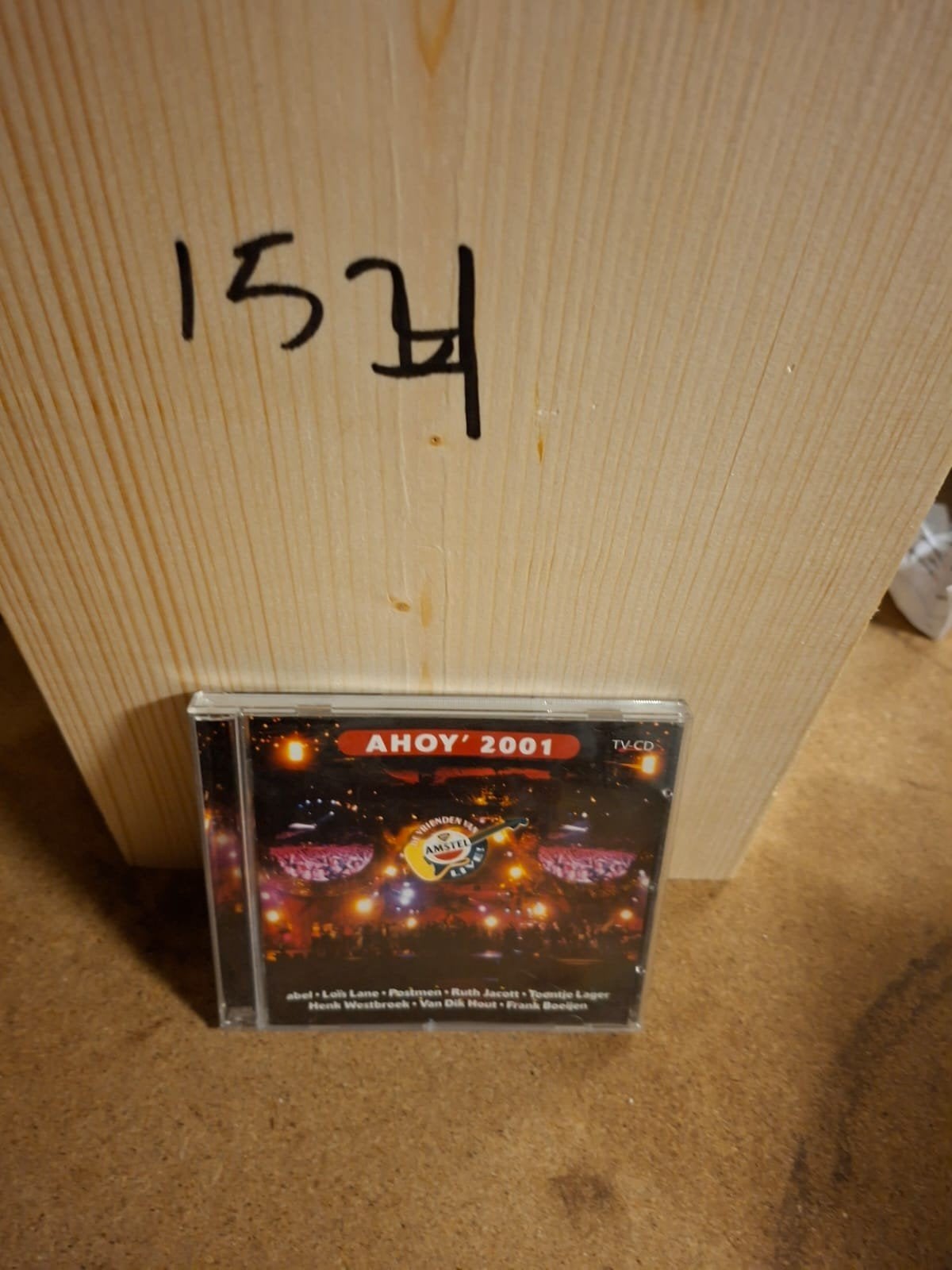 Ahoy' 2001 TV-CD - Diverse Artiesten Live, Ophalen of Verzenden, Gebruikt, Pop, Verzamelalbum