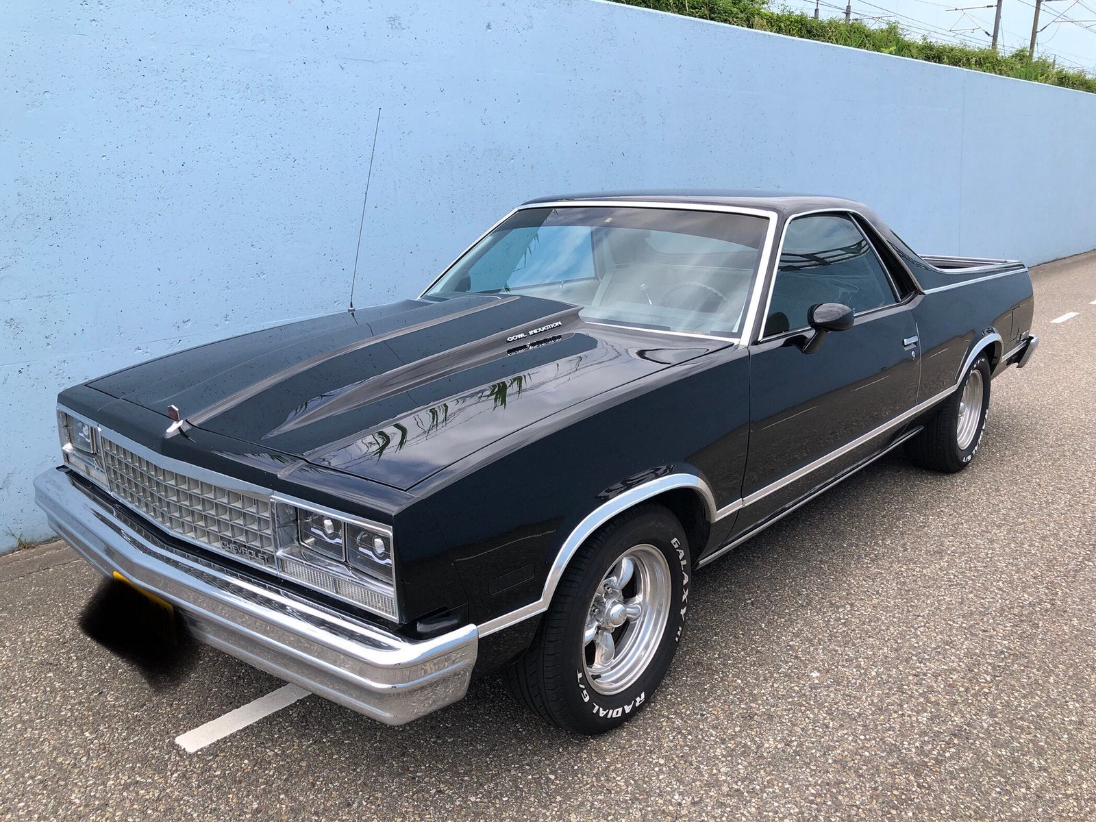 Chevrolet el camino, Auto's, Oldtimers, Automaat, Beige, Chevrolet, Zwart