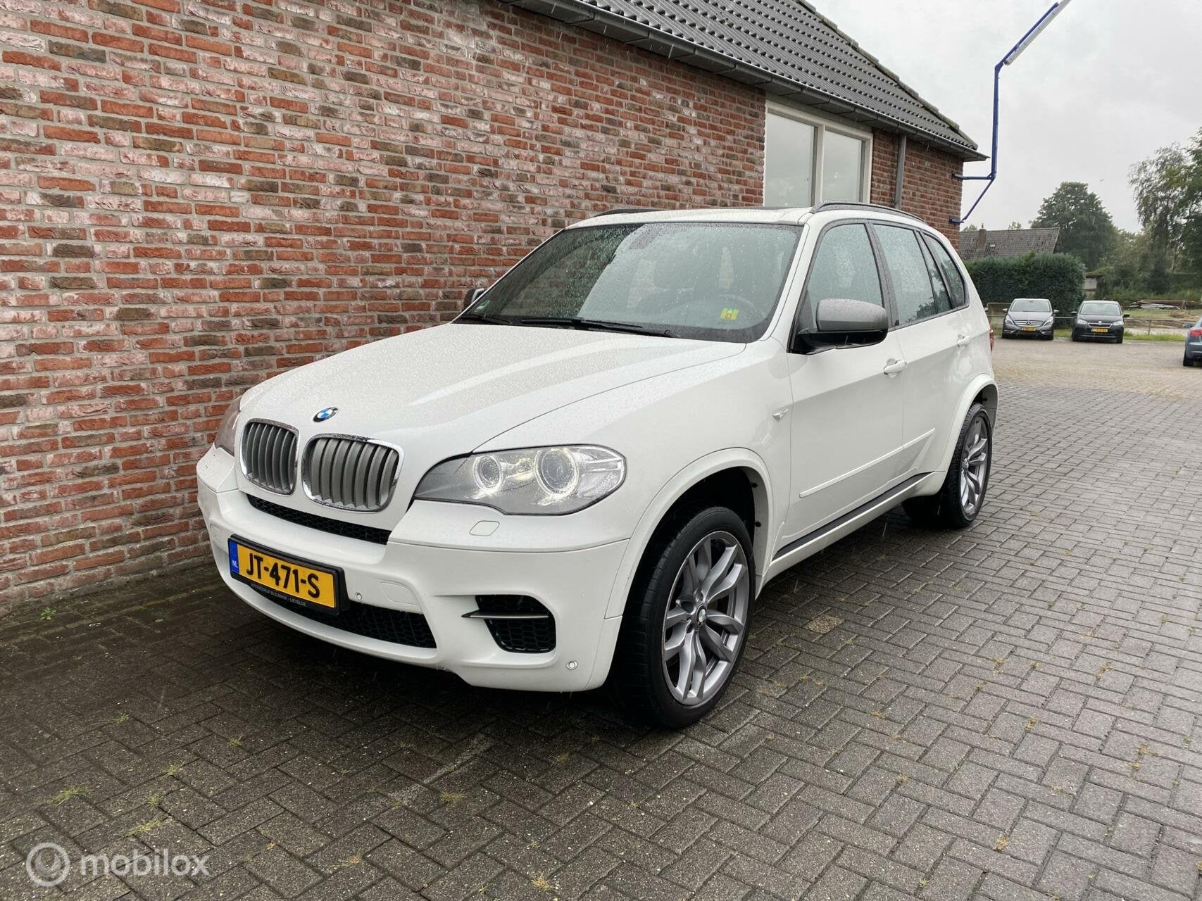 BMW X5 M50d 381PK clima, cruise navi, xenon, head-up 360came, Euro 5, Stof, Gebruikt, 2993 cc