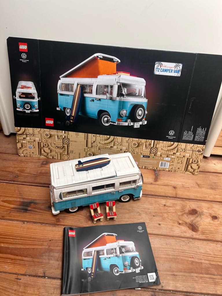 LEGO Volkswagen T2 Camper Van (10279), Kinderen en Baby's, Speelgoed | Duplo en Lego, Lego, Ophalen of Verzenden, Zo goed als nieuw