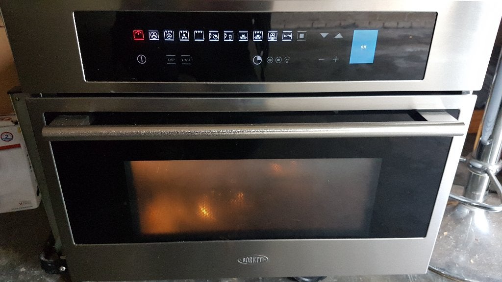 Boretti inbouwoven BPC 45IX, Ophalen, Minder dan 45 cm, Gebruikt, Combi-oven