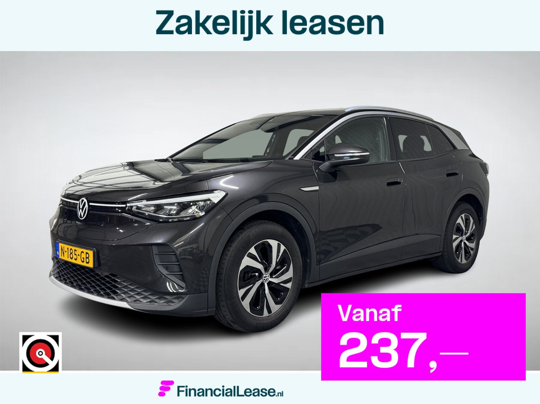 Volkswagen ID.4 City 52kWh SOH 89% | Navi | Carplay, Automaat, 33 min, Origineel Nederlands, 148 pk