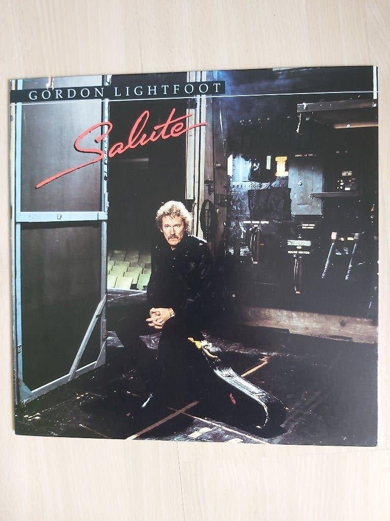 Gordon Lightfoot Salute LP (USA), LP, Ophalen of Verzenden, Zo goed als nieuw, 12 inch