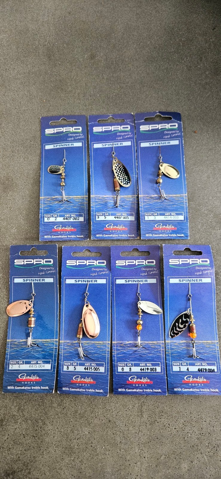 SPRO Spinner Vishaakjes - Diverse Maten, Ophalen of Verzenden, Nieuw, Kunstaas