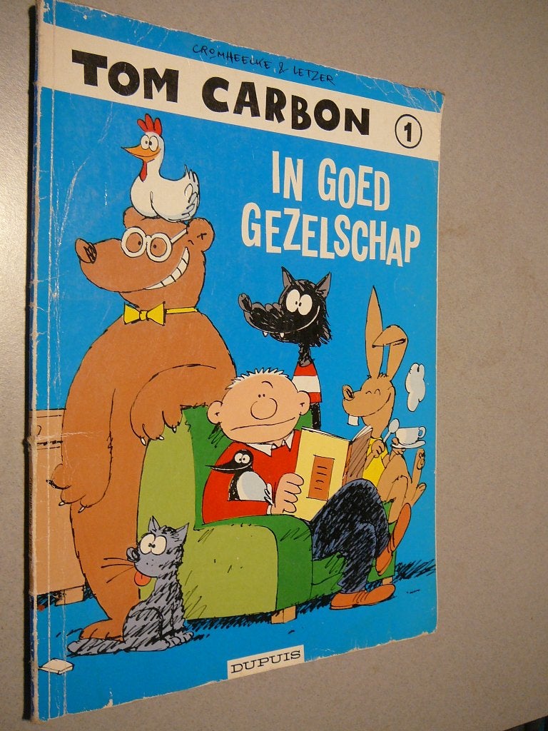 Tom carbon, in goed gezelschap, Eén stripboek, Ophalen of Verzenden, Zo goed als nieuw