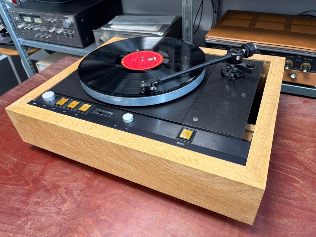 Thorens TD126 mkIII met Mission 774LC arm composite arm bord, Ophalen, Refurbished, Platenspeler, Thorens