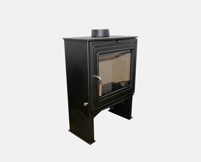 Stalen Houtkachel | Model K08W-L (8 KW), Niet ingevuld, Niet ingevuld, Ophalen of Verzenden, Vrijstaand