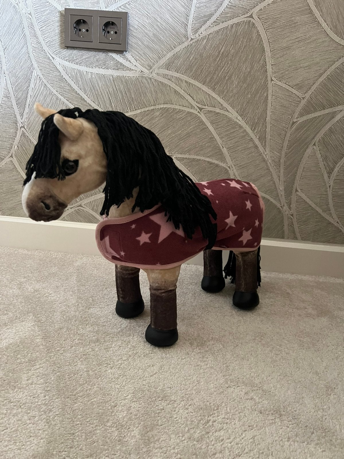 Lemieux toy pony met deken, Ophalen of Verzenden, Zo goed als nieuw