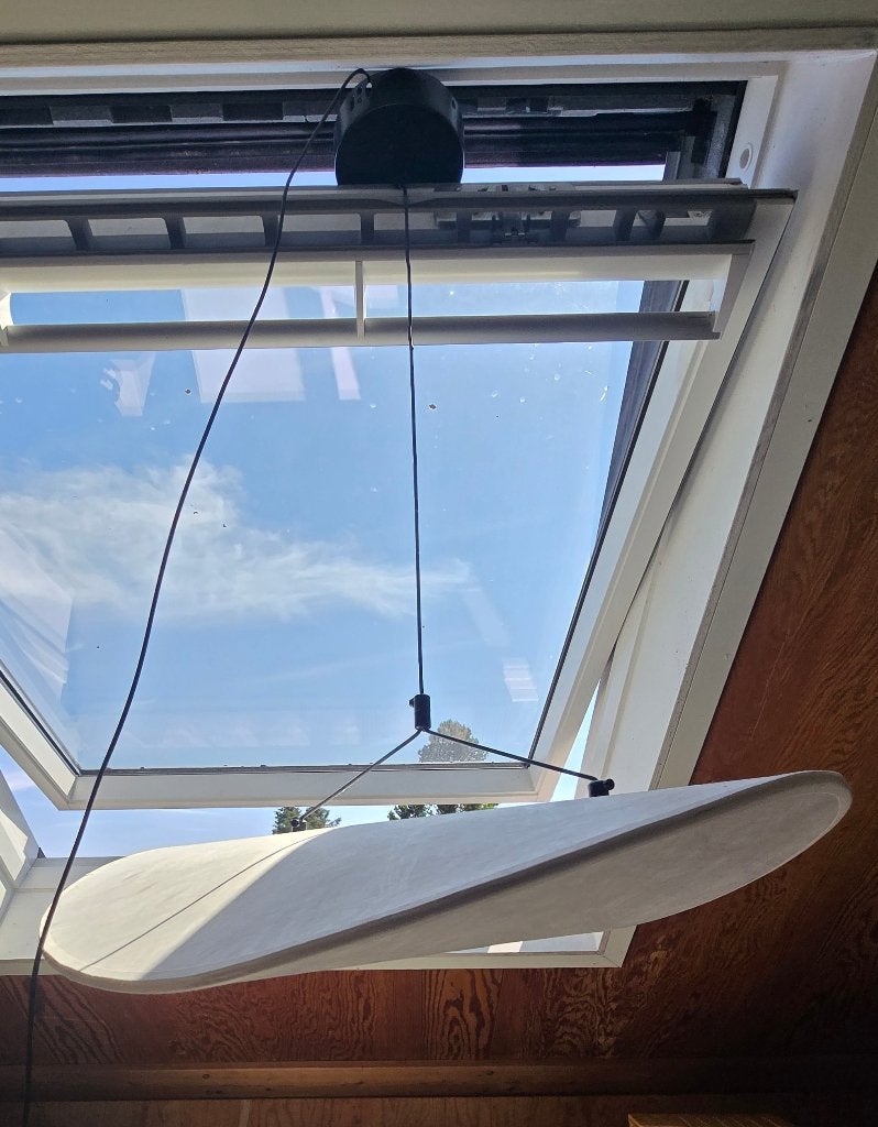 Japandi hanglamp, Overige fittingen, Ophalen of Verzenden, Zo goed als nieuw, Overige materialen