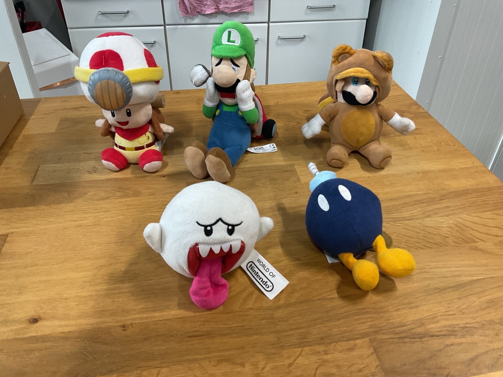 Exclusieve Nintendo Mario knuffels apart per stuk te koop, Ophalen of Verzenden, Zo goed als nieuw, Overige typen