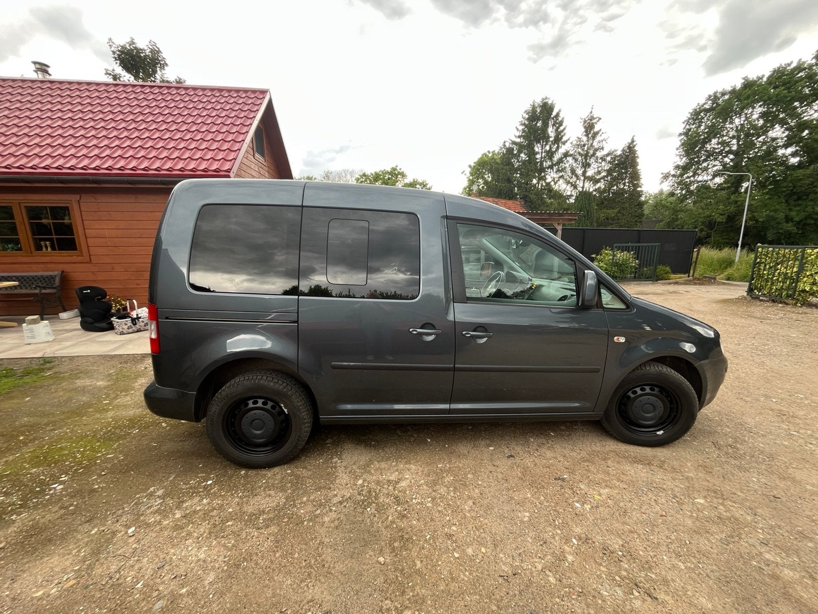 Volkswagen Caddy 1.4 16V Life 59KW Combi 2010 Grijs, Auto's, Bestelauto's, 1282 kg, 4 cilinders, Volkswagen, 1200 kg