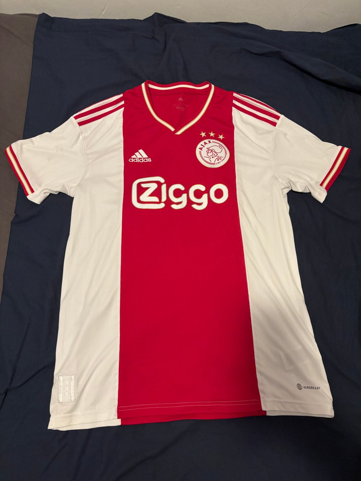 Ajax Thuisshirt Maat L, Ophalen of Verzenden, Zo goed als nieuw, Maat 52/54 (L), Rood