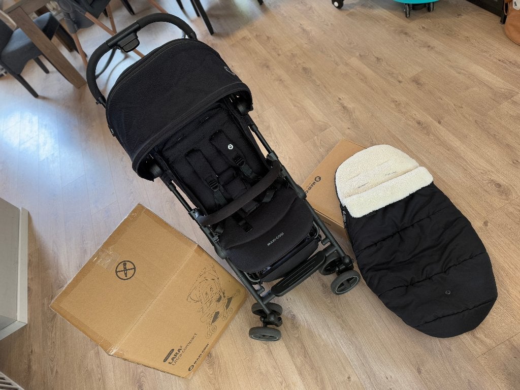 Maxi-Cosi Lara² Buggy incl regenhoes, Ophalen, Zo goed als nieuw, Maxi-Cosi, Verstelbare rugleuning