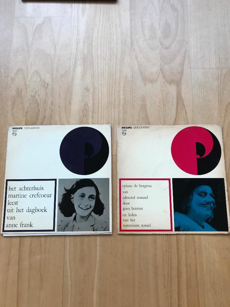Cyrano de Bergerac & Anne Frank (Parlando reeks, toneel), Ophalen of Verzenden, Gebruikt, 12 inch