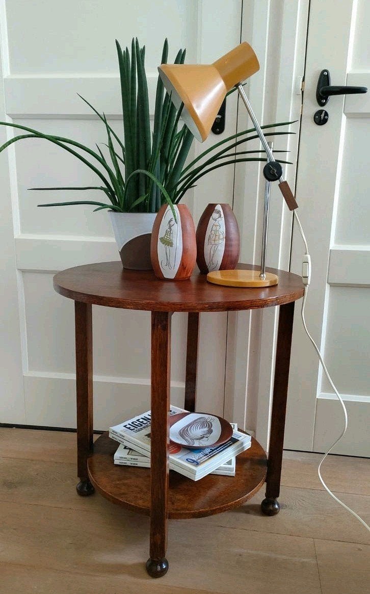 Amsterdamse school tafel art deco bijzettafel salontafel, Antiek en Kunst, Ophalen