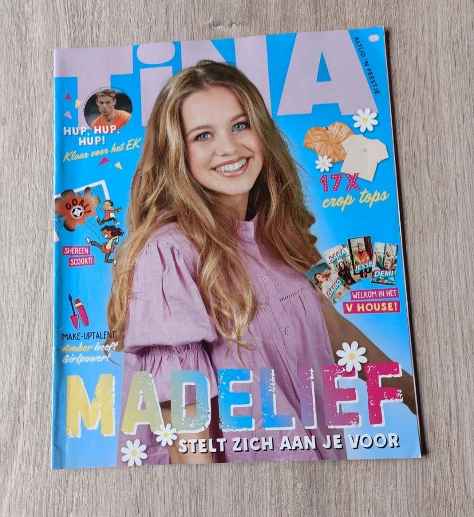 Tina Magazine - Editie 25 - Madelief, Boeken, Tijdschriften en Kranten, Verzenden, Gelezen, Damesbladen