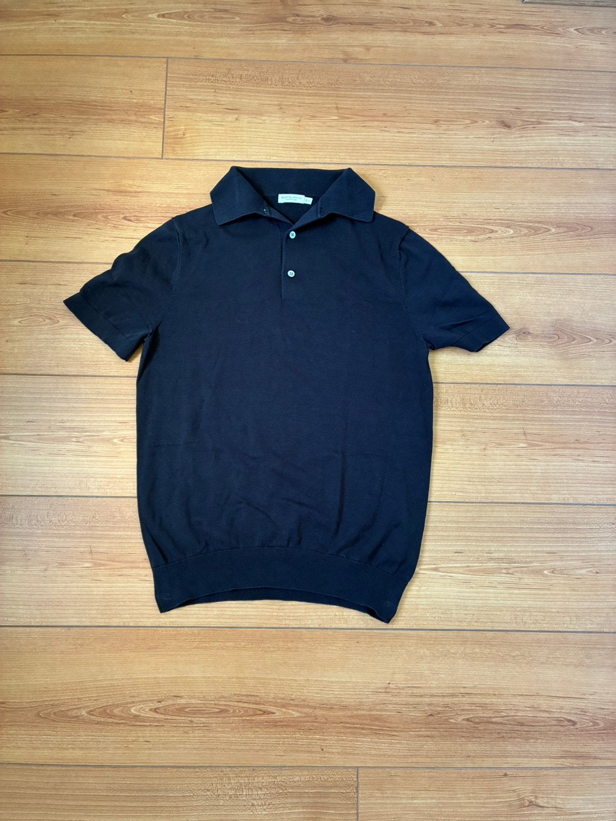 Suitsupply polo blauw maat m, Ophalen of Verzenden, Zo goed als nieuw, Maat 48/50 (M), Blauw