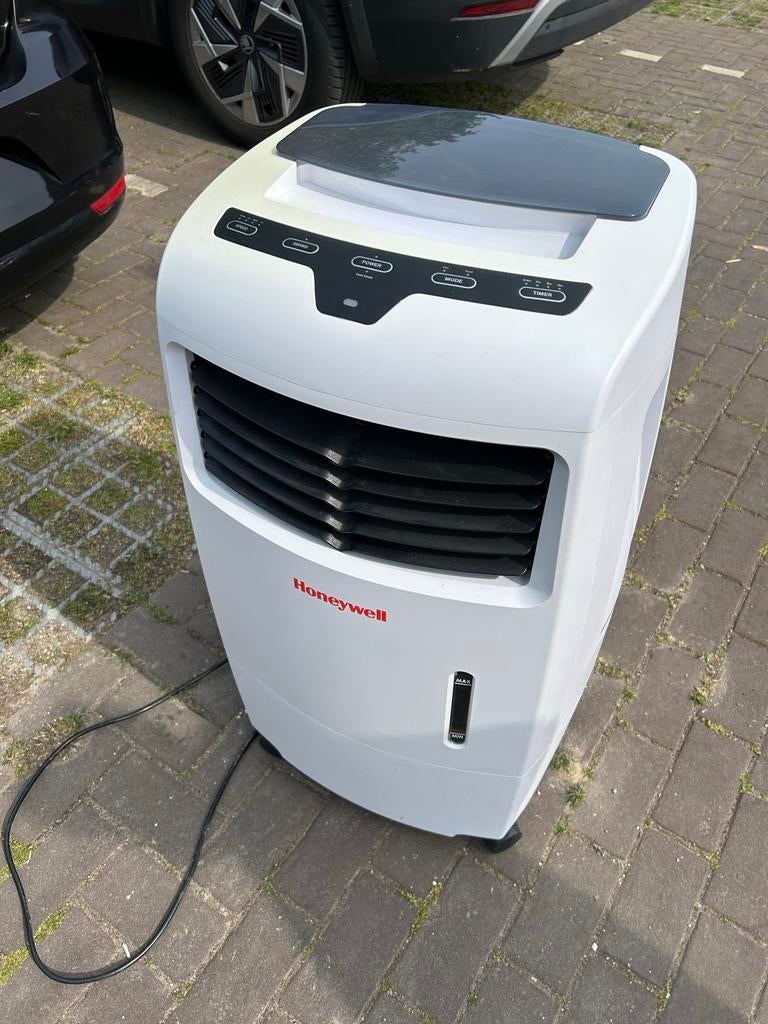 Honeywell Mobiele Airco/Luchtkoeler - Wit, Ophalen, Gebruikt, Minder dan 60 m³, 3 snelheden of meer
