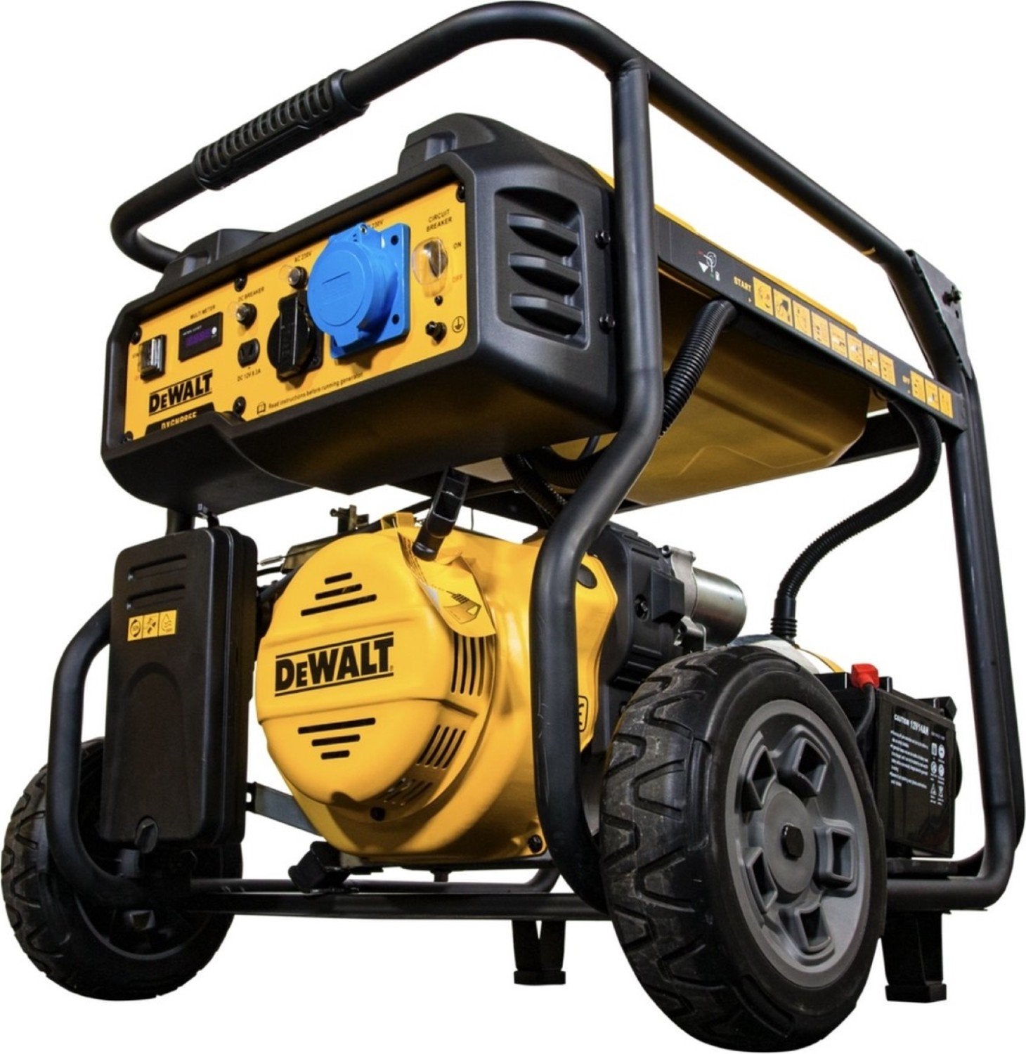 DeWALT DXGNP85E benzine generator 8500W, Ophalen, Gebruikt, 5 tot 10 kVA, Benzine