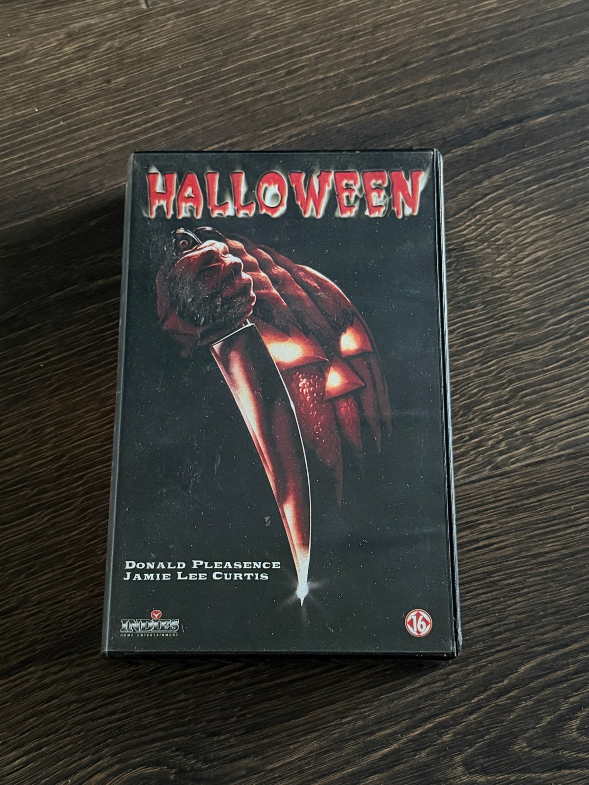 Halloween (1978) - vhs, Horror, Vanaf 16 jaar, Ophalen of Verzenden, Gebruikt