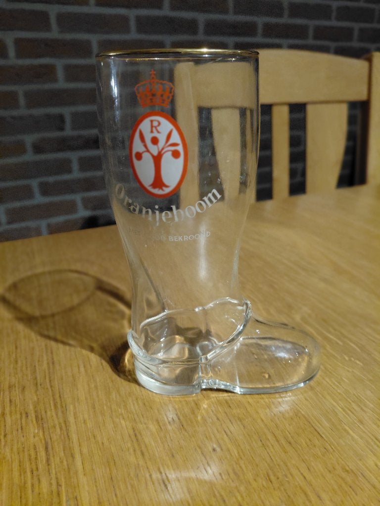 Bier laars oranjeboom.  16.5 cm., Ophalen, Zo goed als nieuw, Overige typen, Oranjeboom