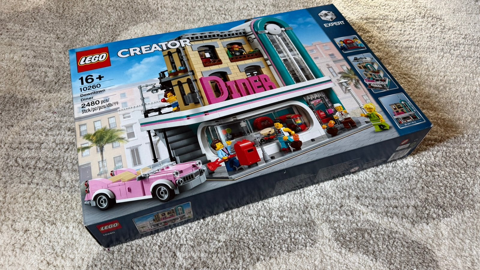 Lego creator 10260 diner hotel, Lego, Nieuw, Ophalen of Verzenden, Compleet