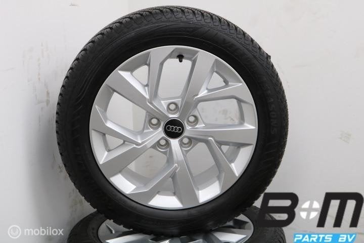 ALLSEASON! ORIGINEEL! 17 inch velgen Audi Q2! 81A601025AK, Gebruikt, Velg(en)
