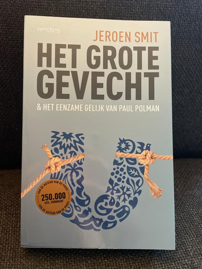 Het Grote Gevecht - Jeroen Smit (Paul Polman), Ophalen of Verzenden, Zo goed als nieuw, Nederland