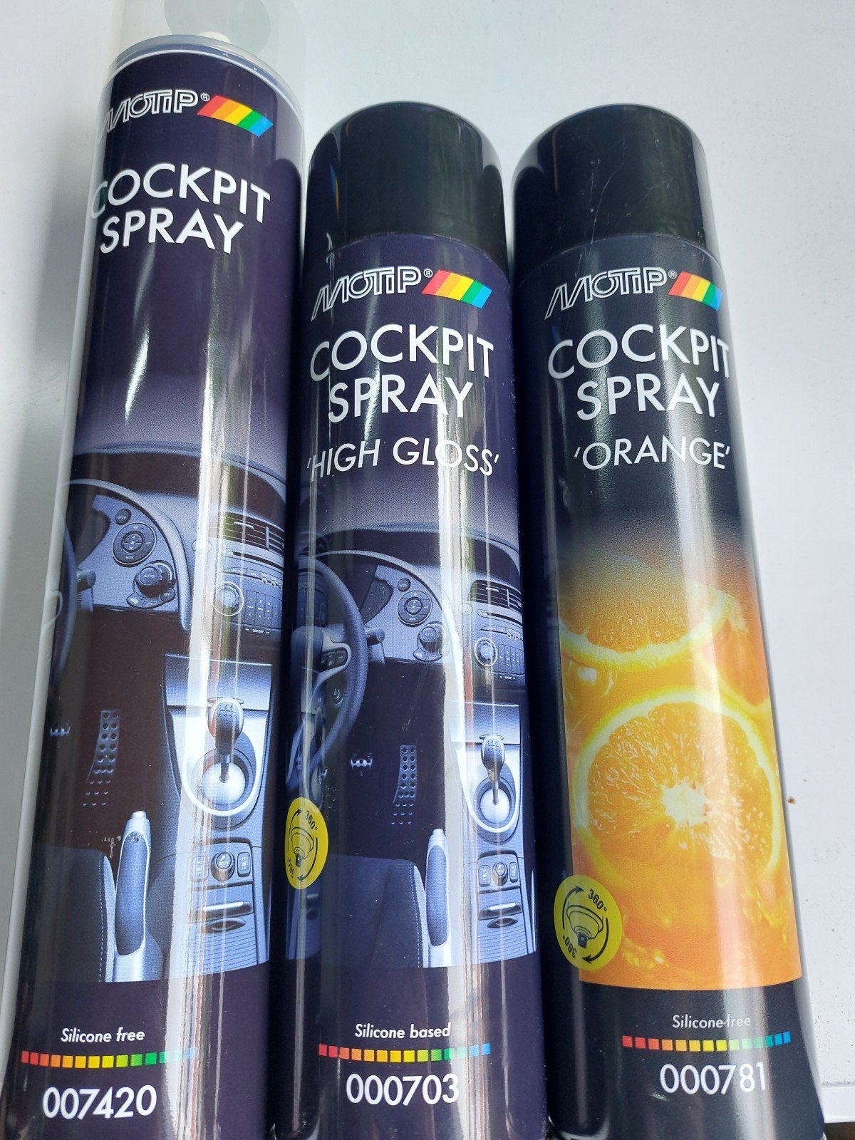 Motip Cockpitspray - Diverse varianten beschikbaar, Verzenden, Nieuw