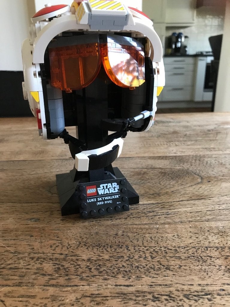 Lego Star Wars 75327 Luke Skywalker Helm, Star Wars, Lego, Ophalen of Verzenden, Zo goed als nieuw