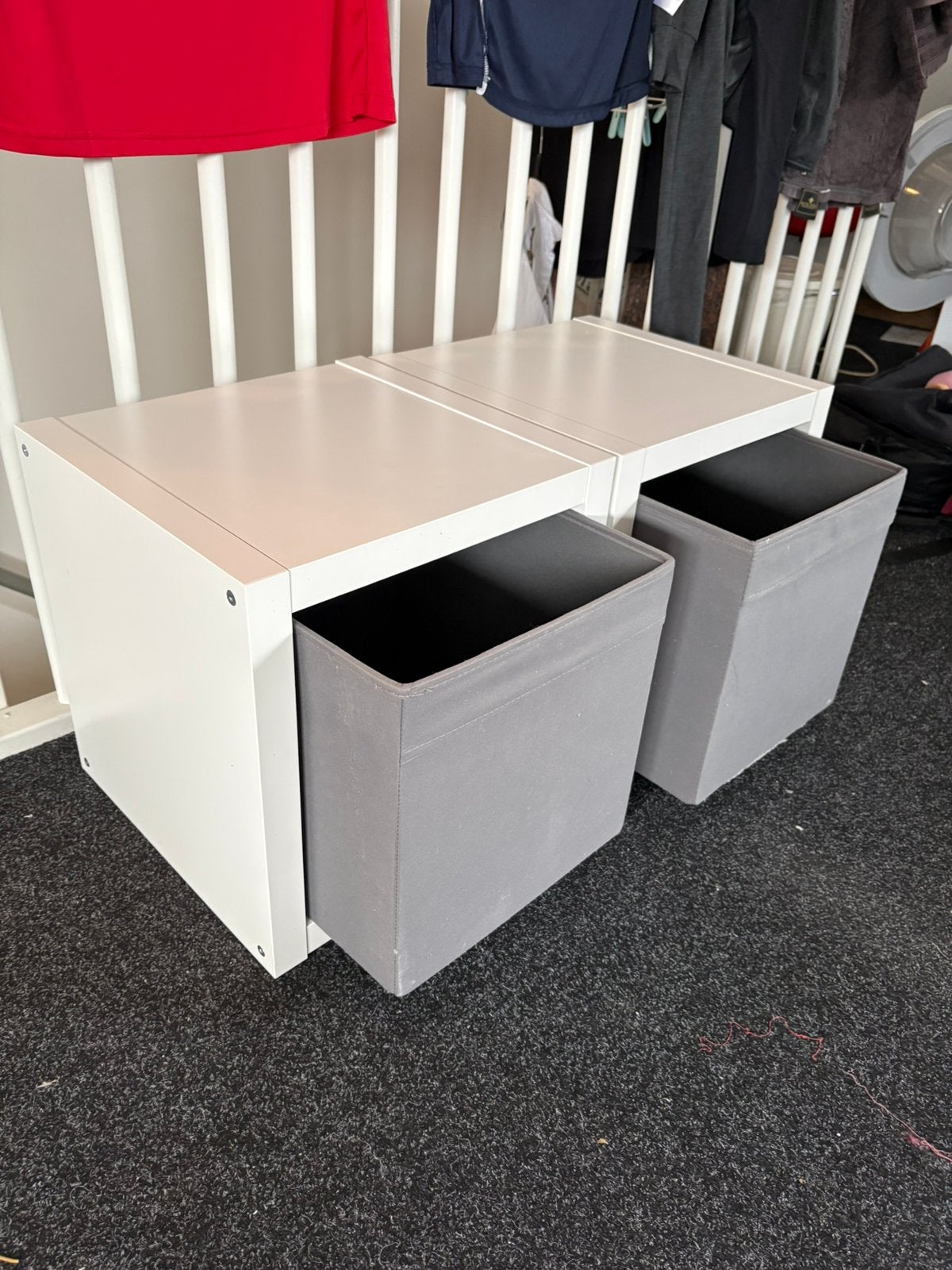 Nachtkastjes Ikea, Ophalen, Zo goed als nieuw, Minder dan 45 cm, 55 tot 70 cm