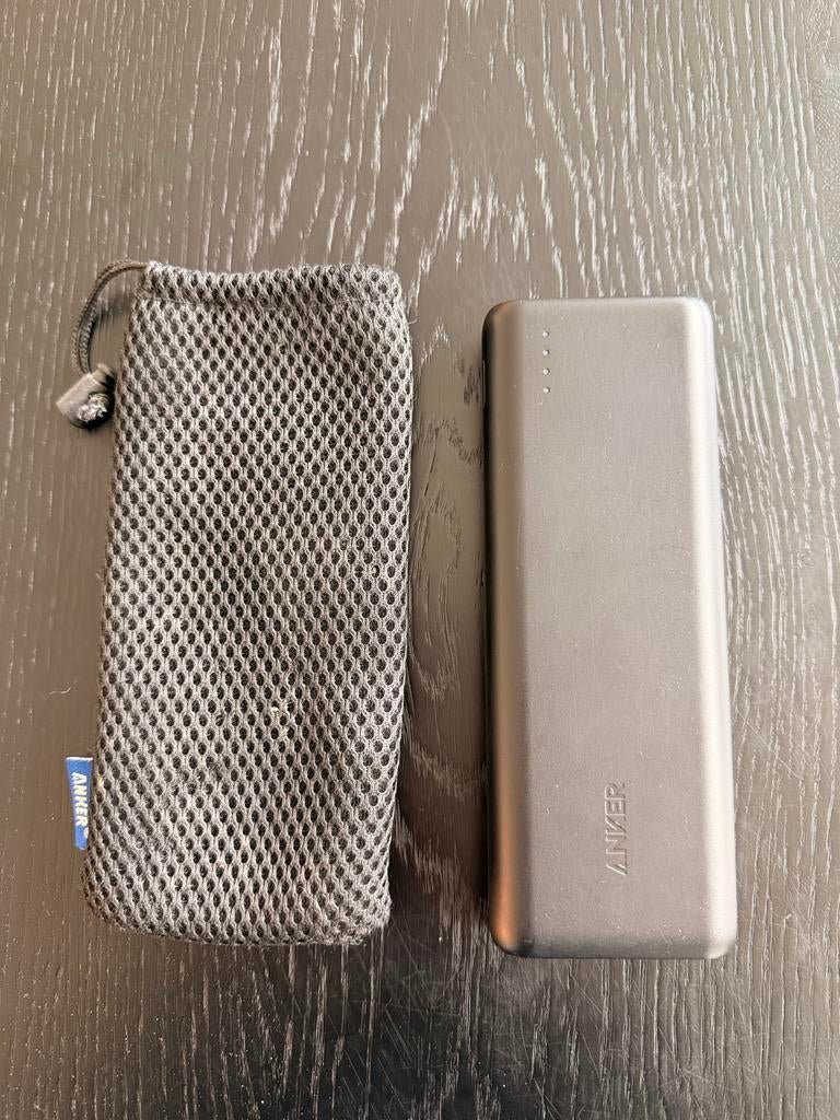 Anker Powerbank 20.000 mAh Quick Charge 3.0 (A1272), Telecommunicatie, Powerbanks, Ophalen of Verzenden, Gebruikt