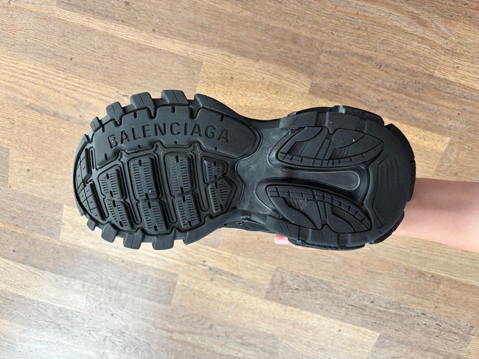 Balenciaga Track Sneakers Zwart Maat 41, Ophalen of Verzenden, Gedragen, Zwart, Sneakers of Gympen