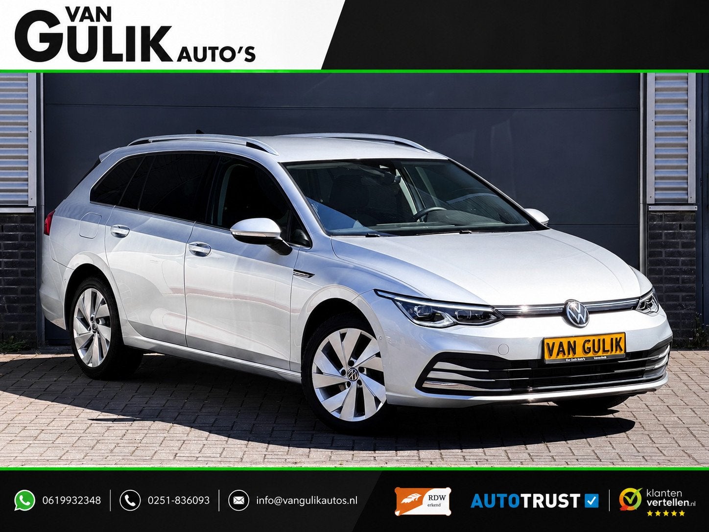 Volkswagen Golf Variant 1.5 eTSI Style | Massage | Memory |, Zwart, 4 cilinders, Alcantara, Golf Variant