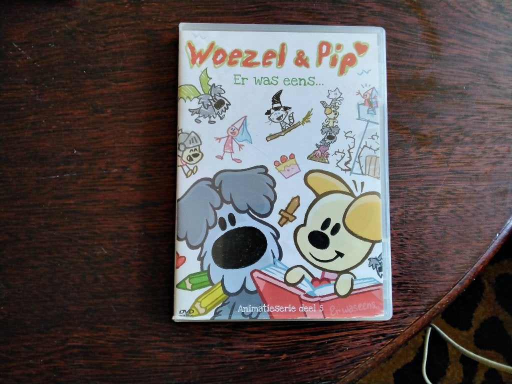 Woezel & pip animatieserie 5 er was eens, origineel, Avontuur, Alle leeftijden, Ophalen of Verzenden, Zo goed als nieuw