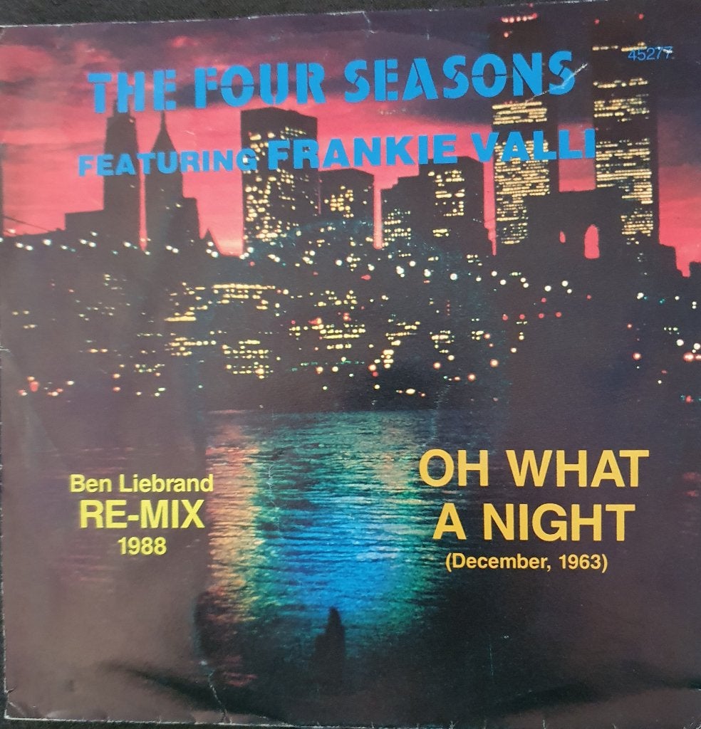 Four Seasons - Oh What A Night (Ben Liebrand Re-mix), Gebruikt, Verzenden, 7 inch, Fotohoes