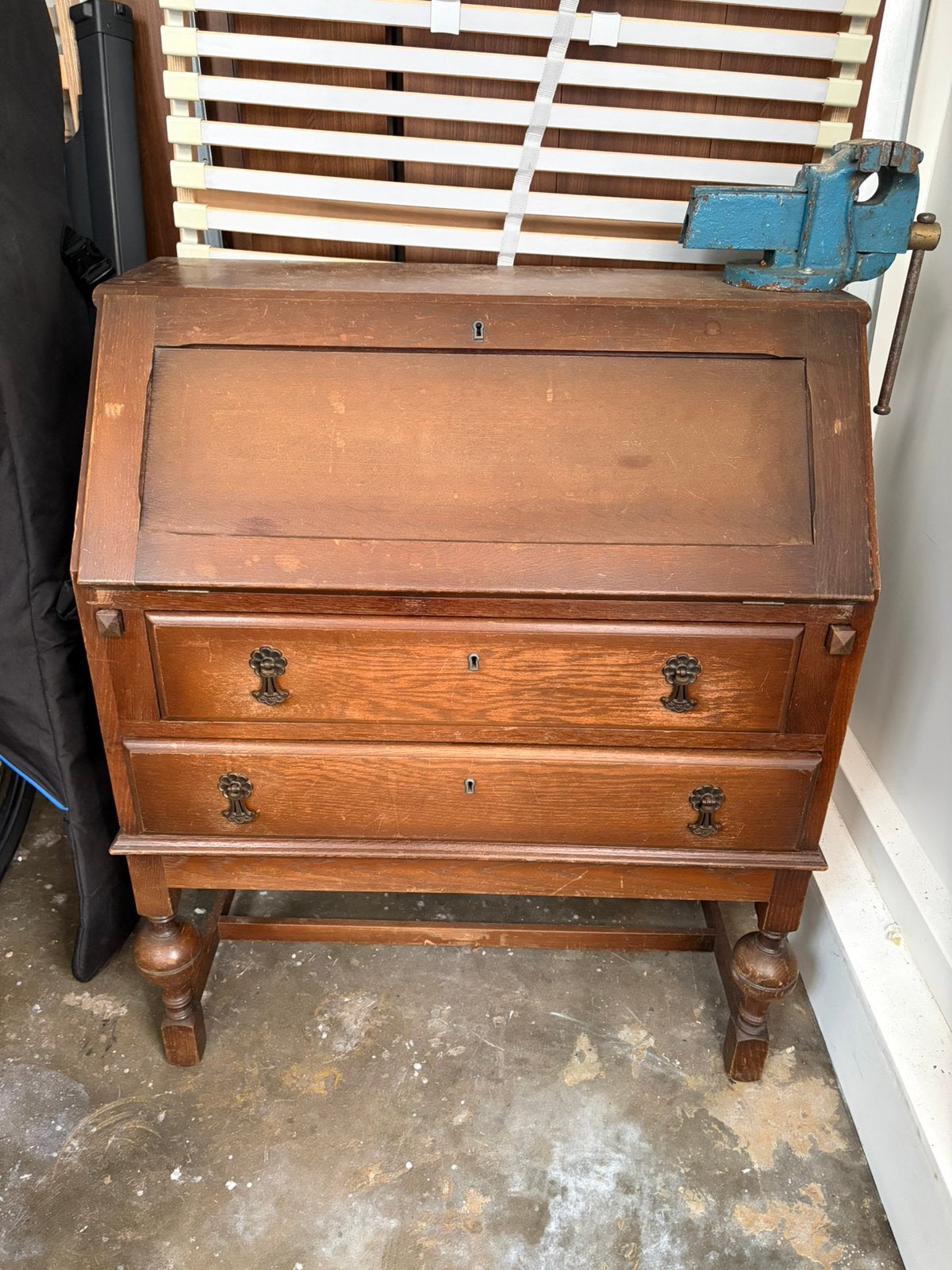 Secretaire kastje, Ophalen, Gebruikt