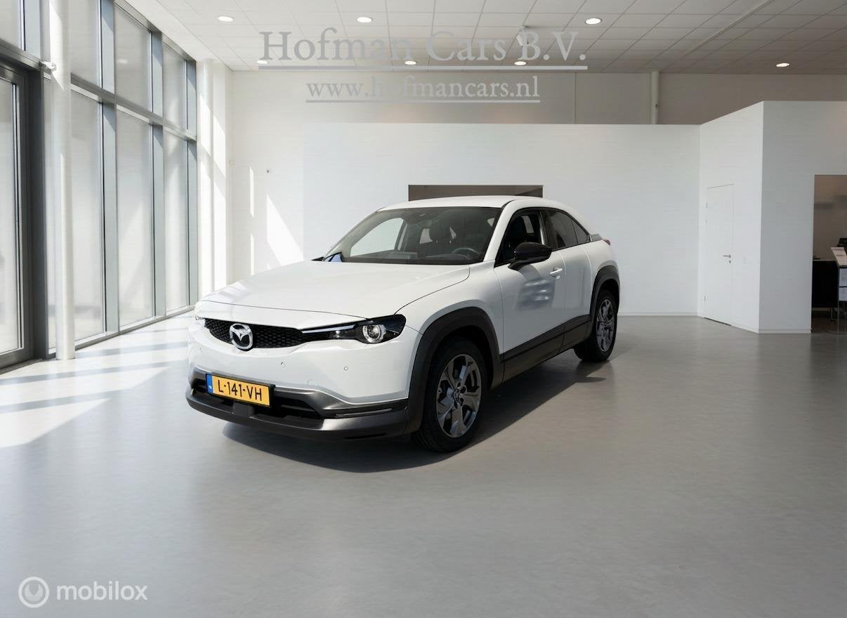 Mazda MX-30 e-SkyActiv 145 Comfort 36 kWh | SOH 94% | CCS |, Auto's, 145 pk, Gebruikt, Leder en Stof, Wit