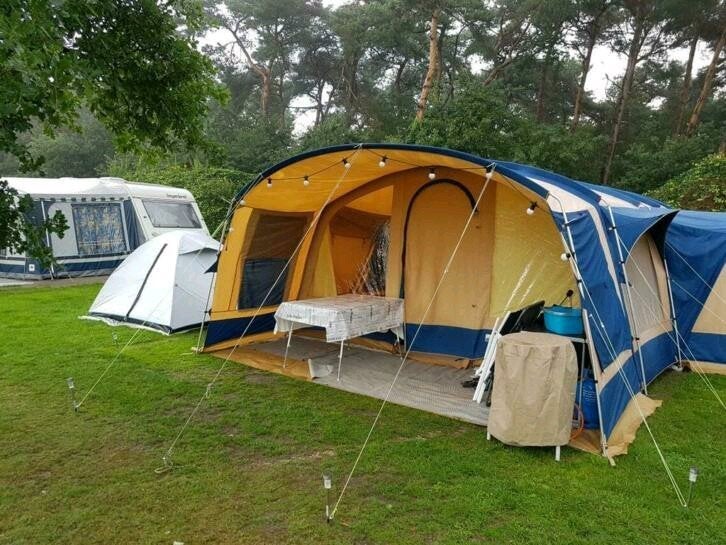 Vrijbuiter Idaho 6 tunneltent - kamperen met comfort, Ophalen, Gebruikt, Tot en met 6