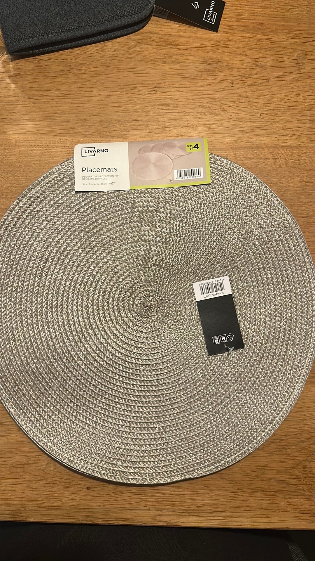 Placemats  38cm doorsnee, Ophalen of Verzenden, Zo goed als nieuw