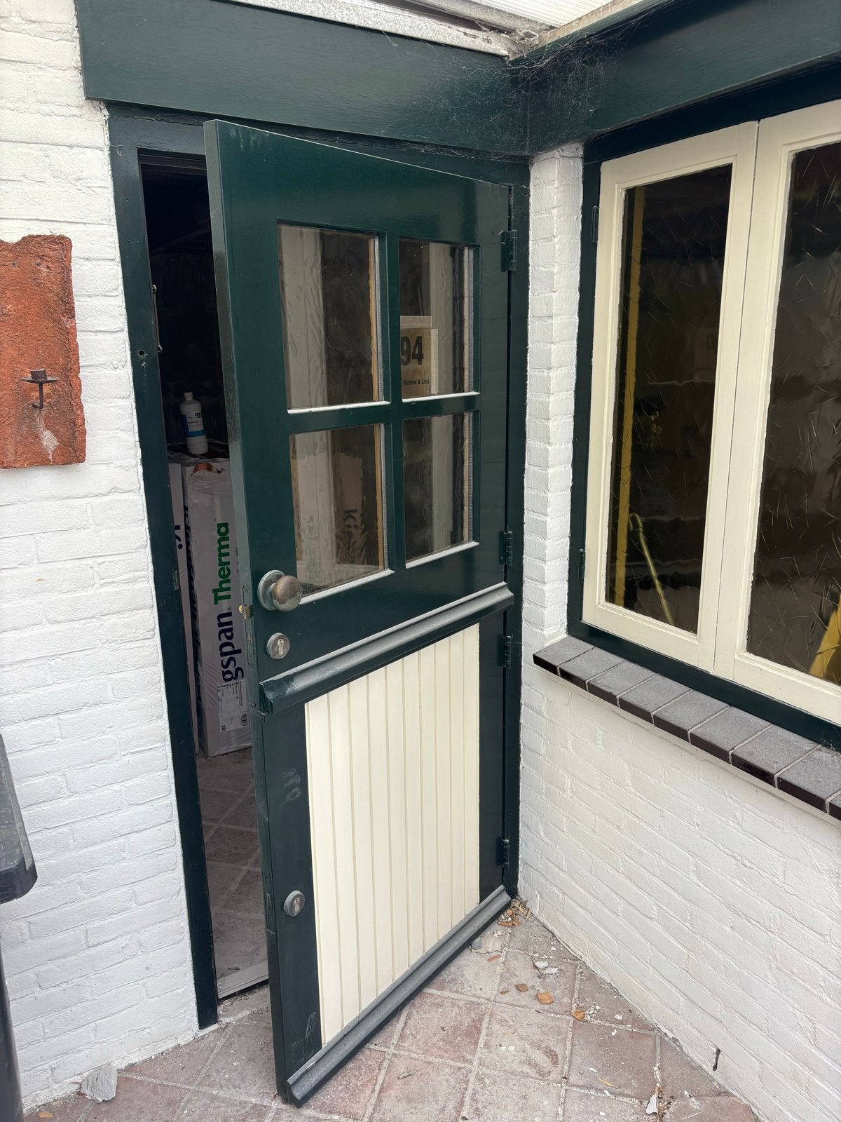 Authentieke boerendeur / voordeur, Ophalen, Gebruikt, 80 tot 100 cm, Buitendeur