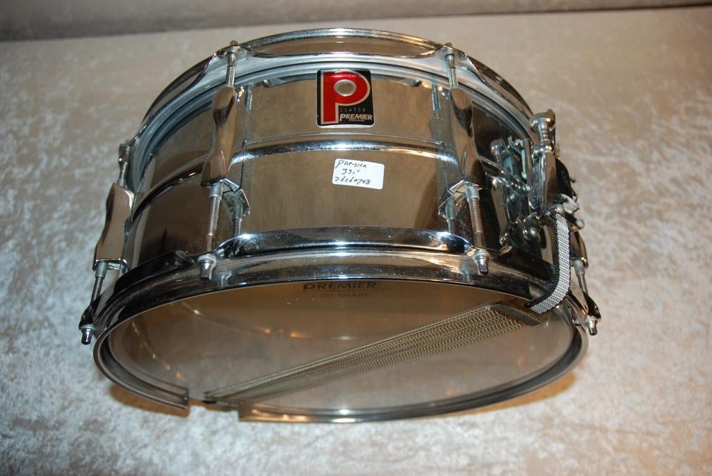 Premier Metalen snaredrum 14x6,5 inch  <26260758>, Gebruikt, ., Ophalen of Verzenden, .