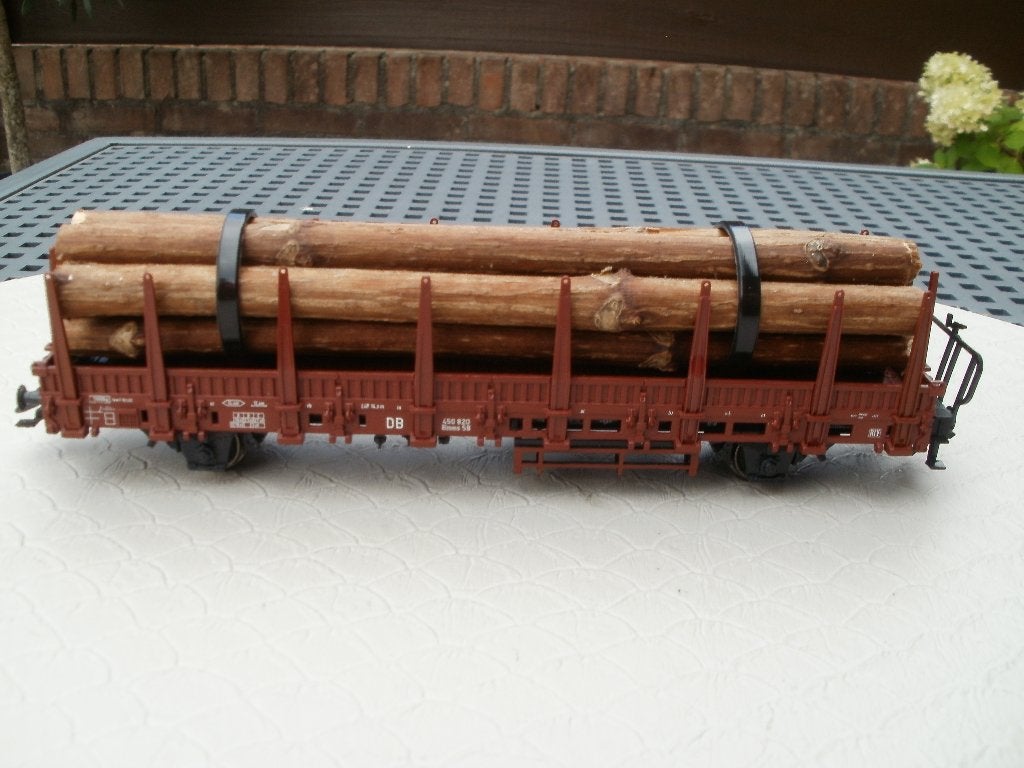 Marklin Ho grote wagon met hout lading,zonder o.v.p., Wisselstroom, Ophalen of Verzenden, Märklin, Nieuw